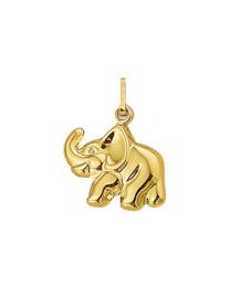 9 karaat gouden bedeltje olifant.