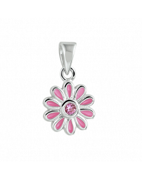 Edelweiss hangertje van zilver